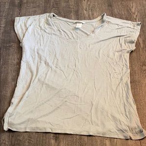 H&M size small pale green short sleeve shirt